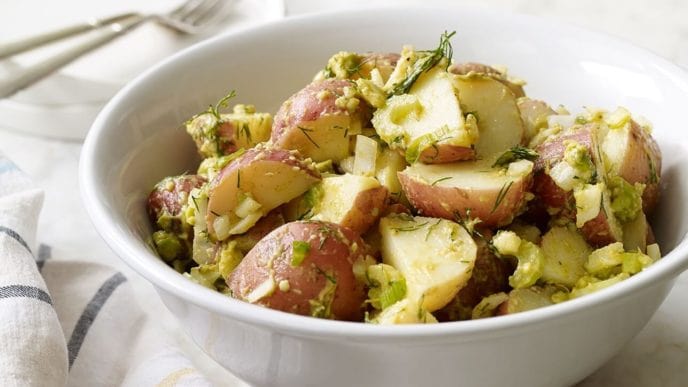 Potato Salad with Avocado And Dill
