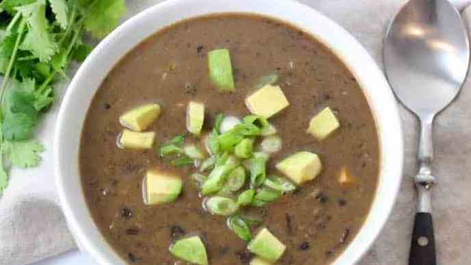 Zucchini, Corn, and Black Bean Soup