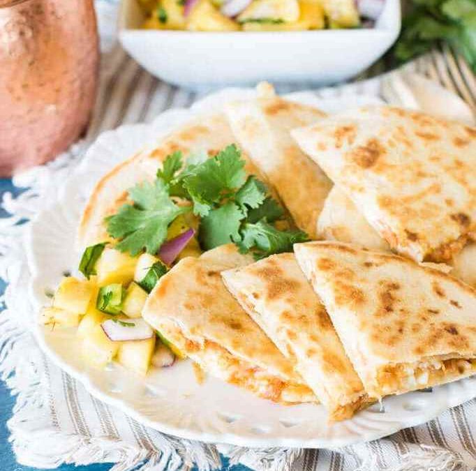 Loaded Vegan Quesadillas
