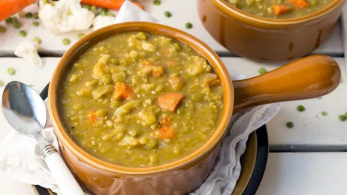 Split Pea & Cauliflower Soup