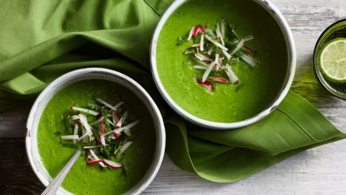 Spring Greens Soup