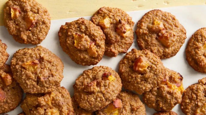 Stone Fruit And Quinoa Breakfast Cookies