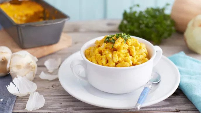 Sweet Potato Mac and Cheese