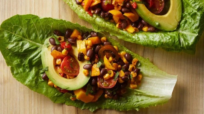 Black-Bean-Corn-And-Roasted-Red-Pepper-Lettuce-Cups-By-Create-That-Body-min