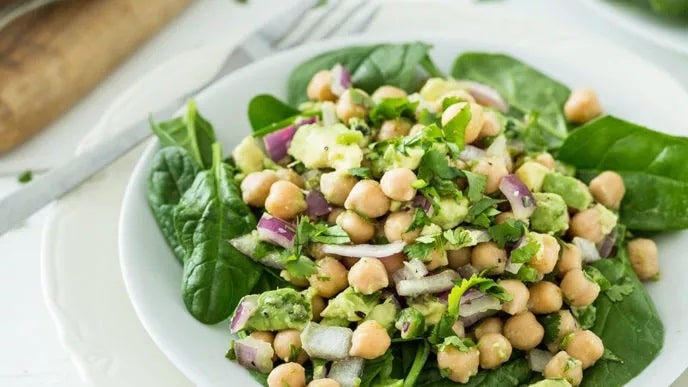 Chickpea Avocado Salad