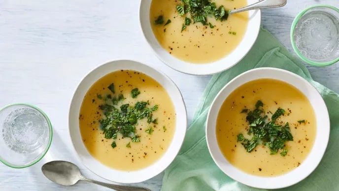 Minted Vegan Vichyssoise