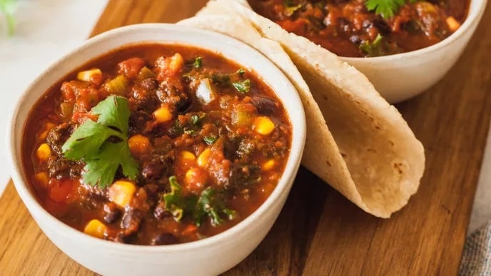 Black Bean and Corn Chili