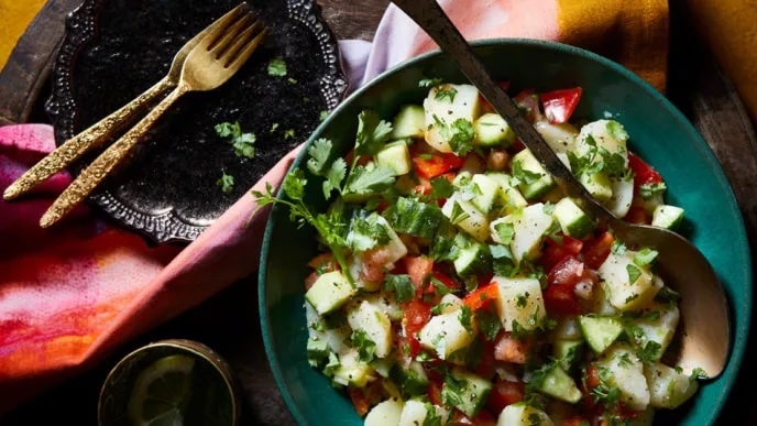 Indian-Spiced Potato Salad