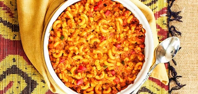 Southwestern Vegan Mac And Cheese