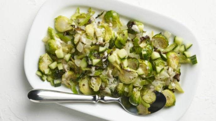 Spicy Roasted Brussels Sprouts