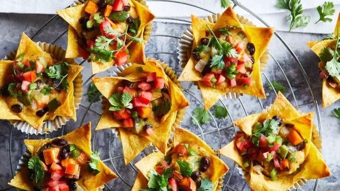 Muffin Tin Mini Tostadas