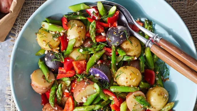 Potato Salad With Horseradish Vinaigrette