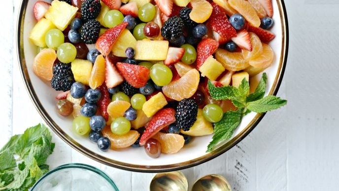Rainbow Fruit Salad Platter