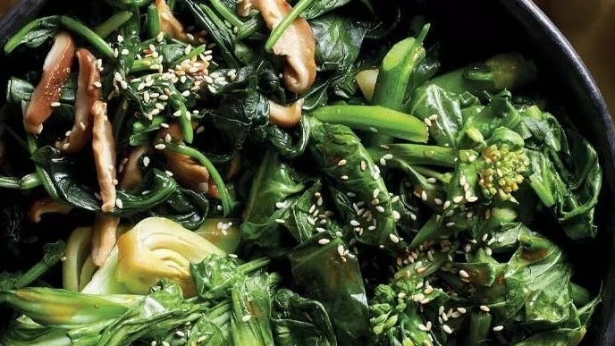 Sautéed Chinese Greens Trio