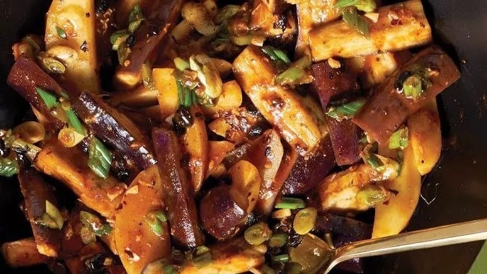 Sichuan Eggplant with Potatoes