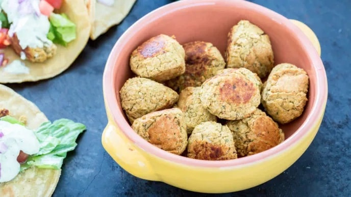 Crispy Baked Falafels