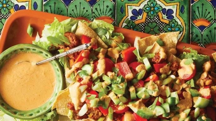 Tempeh Nacho Salad