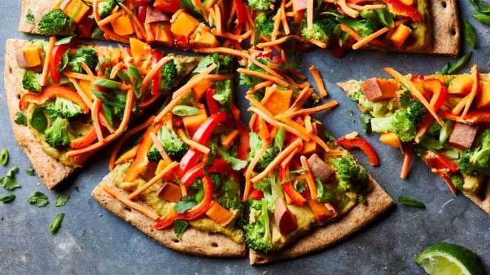Thai Green Curry Pizza