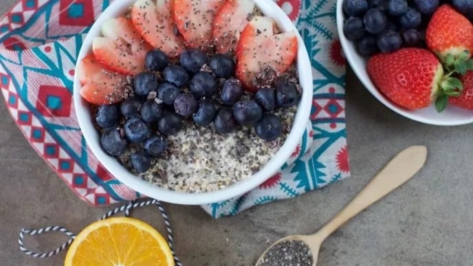 Easy Overnight Oats With Chia