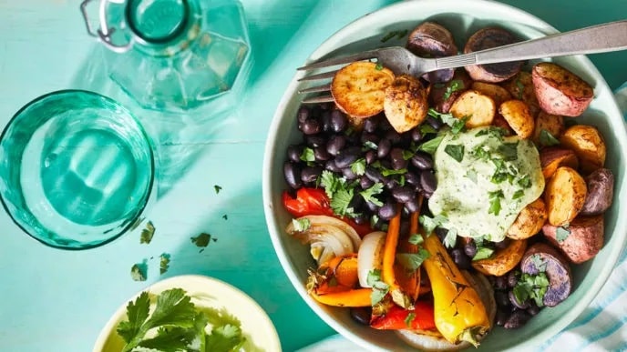Roasted Potato Bowls